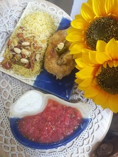 صورة لوصفة أرز بالكشنة