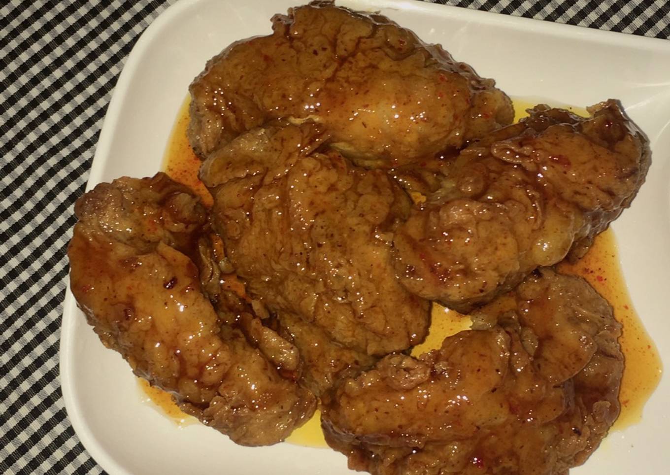 Honey Spicy Chicken Ala TikTok