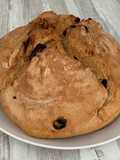 Pan de nueces y pasas