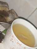 Marble cake with green tea
