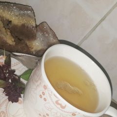 Marble cake with green tea A picture of Marble cake with green tea.