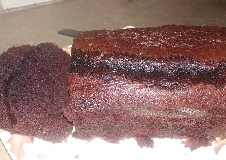 Recipe: Perfect Choco wheat cake loaf