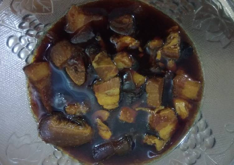 Resep Babi kecap ala mama (non halal), Lezat Sekali