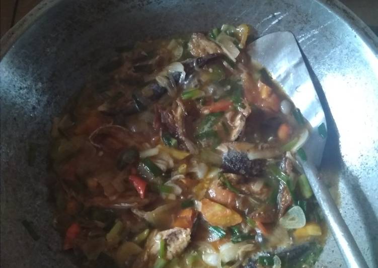 Resep Salem kecap pedas yang simpel