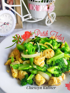 Foto resep Cah Brokoli Putih Telur