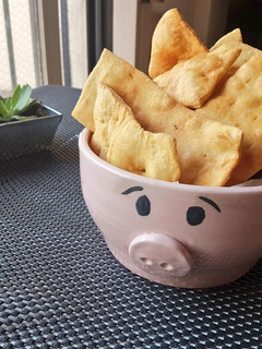 Una foto de Tortas fritas veganas