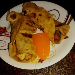 A picture of Chicken roll.