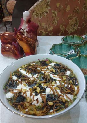 عکسی از دستور آش رشته