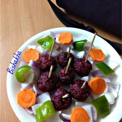 A picture of Beet Pops.