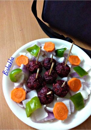 A picture of Beet Pops.