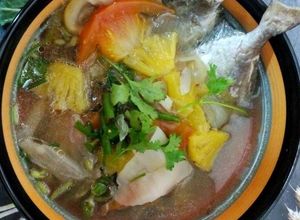Hình của món Canh chua cá dìa, ngày nắng hay ngày mưa gì ăn cũng ngon và bổ dưỡng.