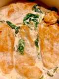 One-Pan Easy Creamy Chicken Breast with Spinach & Caramelized Onion 🧅