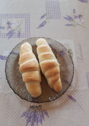 Kelesztés nélküli kifli recept fotója