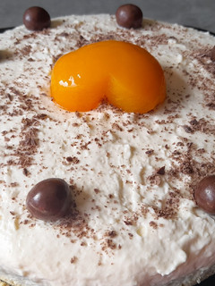 Una foto de Cheesecake sin horno