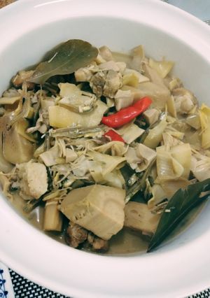 Foto resep Lodeh Jantung Pisang + Nangka muda