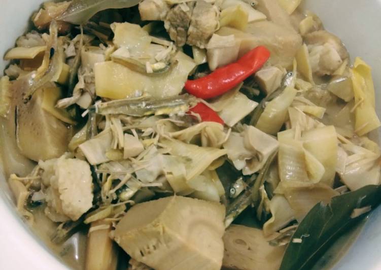 Lodeh Jantung Pisang + Nangka muda