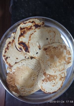 Una foto de Panqueque de avena