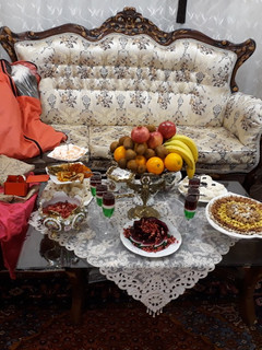 عکسی از دستور میز یلدا