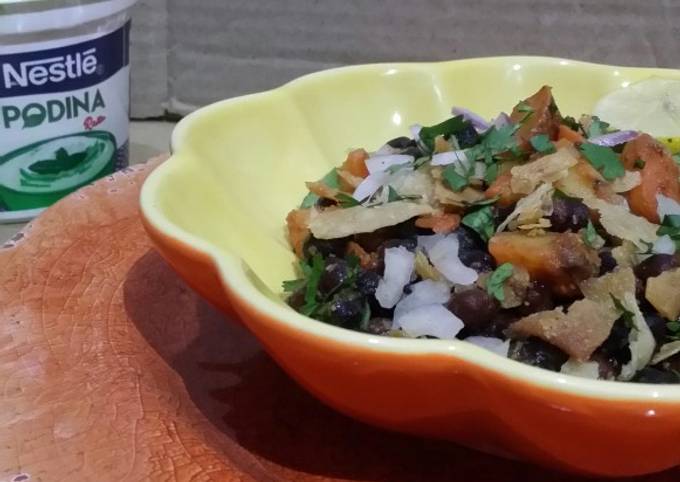 Recipe of Eric Ripert Black chana chaat