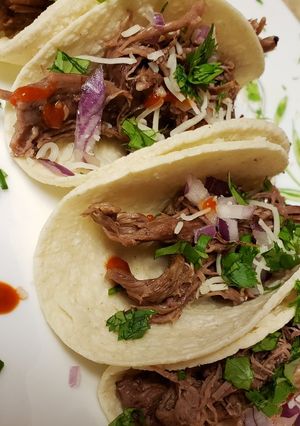 A picture of Instant Pot de lengua, Beef Tongue.