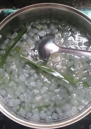 Hình của món Nước nha đam.