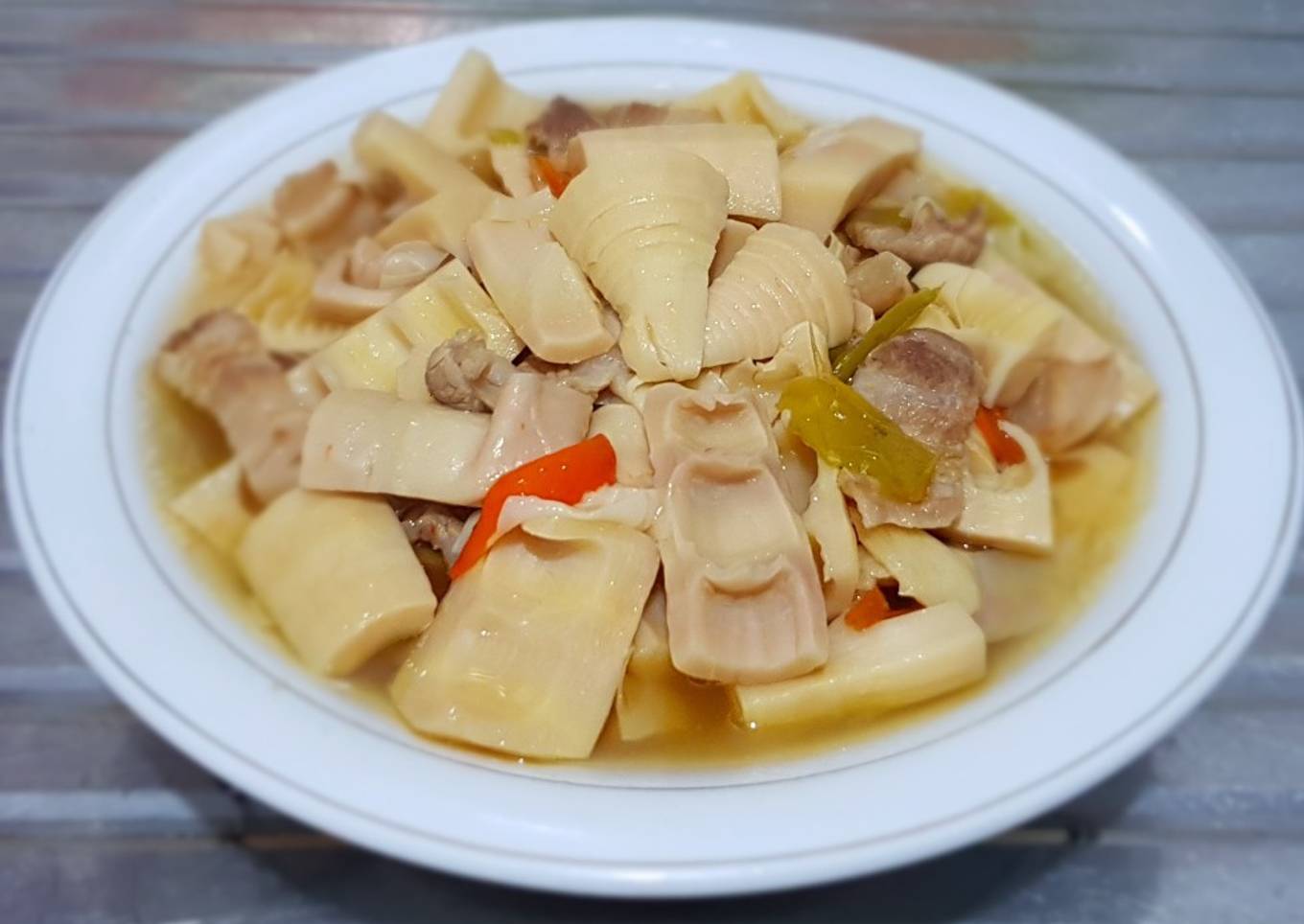 Rebung daging kuah by ; Snow huan😋
