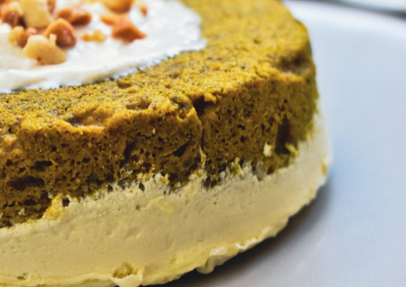 Torta de queso y calabaza
