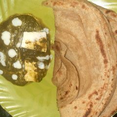 Palak paneer A picture of Palak paneer.