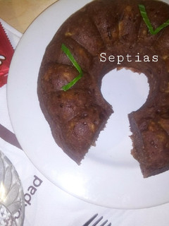 Foto resep Bolu Pisang Cokelat (eggless)