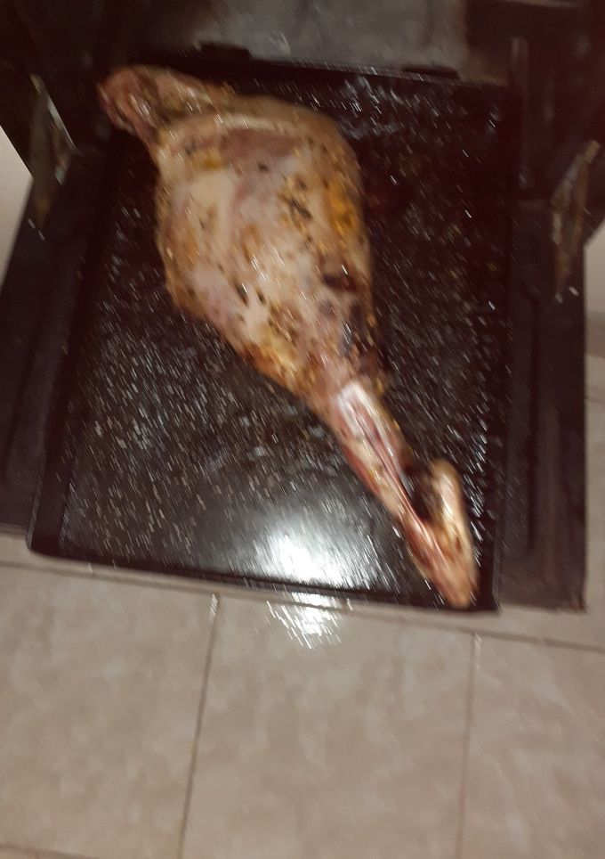 Una foto de Pernil de jabalí