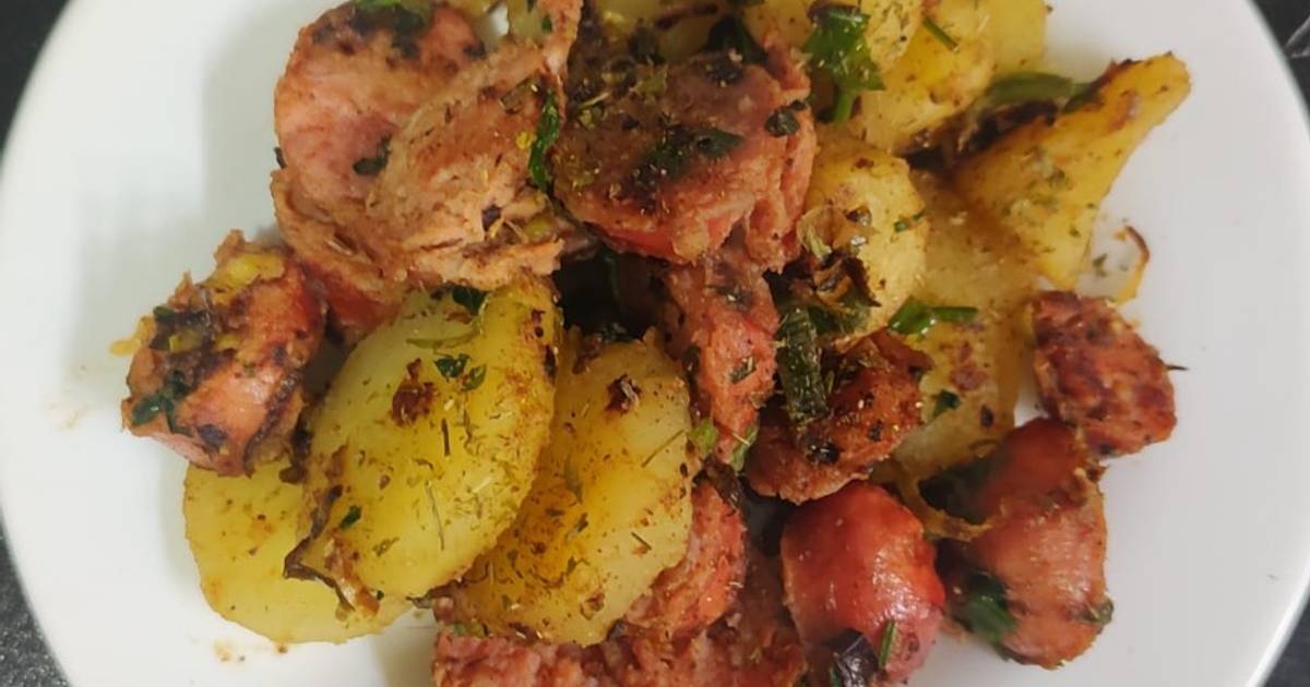 Batata Doce Com Linguiça Toscana Receita Por Andréa Felizardo Cookpad 3921