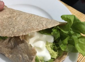 Una foto de Wraps saludable