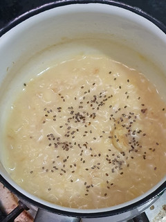 Foto resep Bubur kacang hijau oat apel