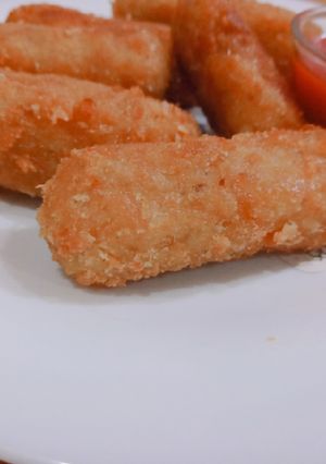 A picture of Potato croquettes recipe Ramazan special.