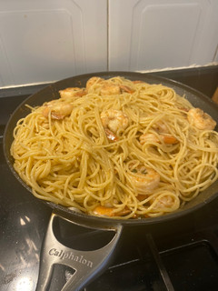 Una foto de Shrimp (Langostinos) Scampi