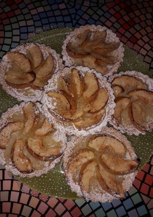 صورة لوصفة تورتات بالتفاح 🍎🍏