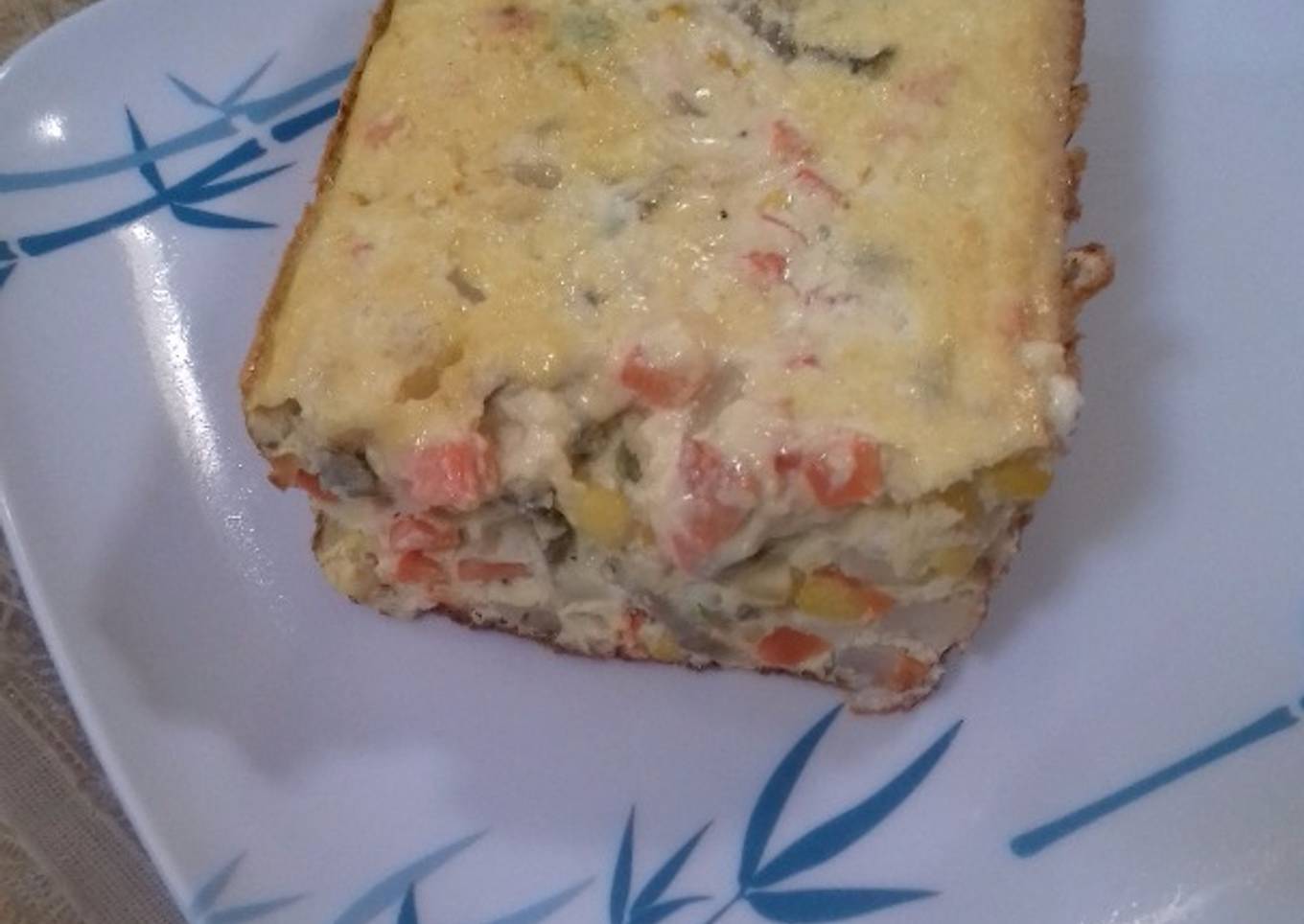 Pastel de vegetales