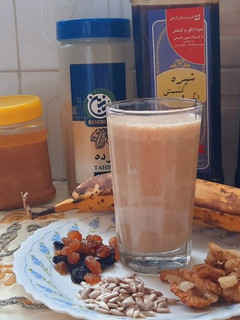 عکسی از دستور معجون بستنی