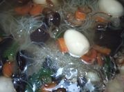 Gambar sop jamur kuping bening