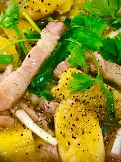 Hình của món Thịt xào thơm.