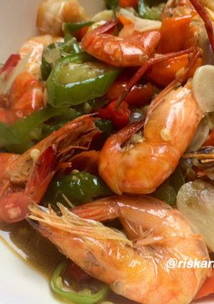 Foto resep Tumis Udang Pedas