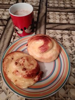 Una foto de Caracolas de crema con thermomix