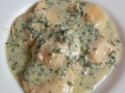 Una foto de pasta con ricotta