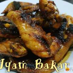A picture of Ayam bakar sederhana.