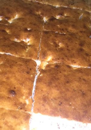 صورة لوصفة كيك بالجوز والزبيب