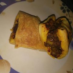 A picture of Aloo & corn puff.