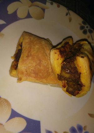 A picture of Aloo & corn puff.