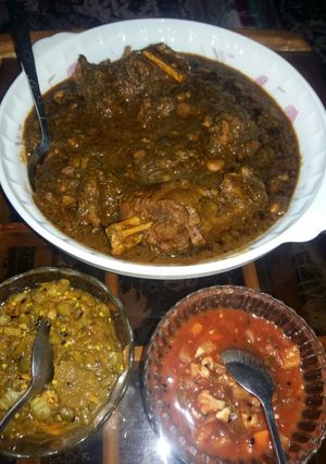 عکسی از دستور خورشت سبزی