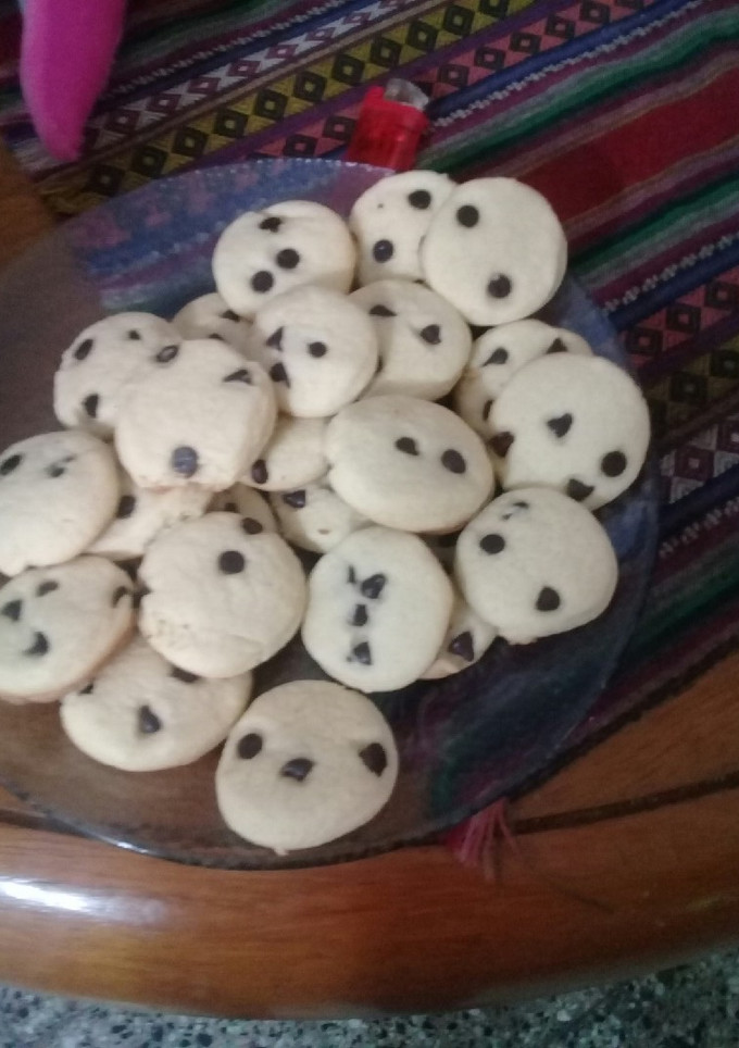 Una foto de Galletitas económicas con chips de chocolate