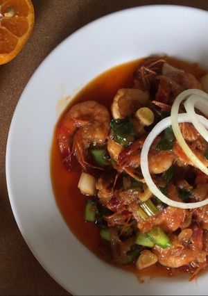 Foto resep Udang saos tiram